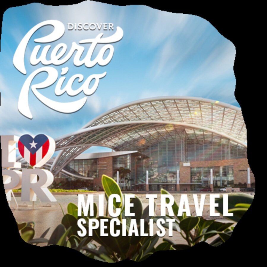 Discover Puerto Rico MICE Travel Specialist badge